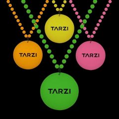 Glow In The Dark Medallion Beads