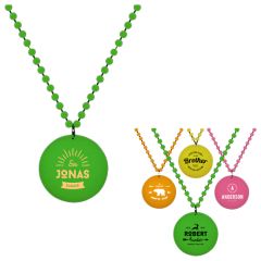 Glow In The Dark Medallion Beads