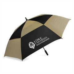 Gogo Byshed Rain 62 Inch  Arc Rpet Vent Auto Open Golf Umbrella