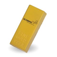Gold Bar Shaped Stress Reliever