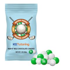 Golf - 1 Oz Color Choice M&m's In Full Color Digibag