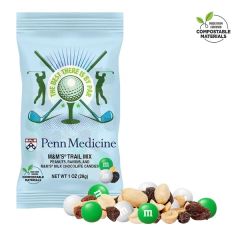 Golf - 1 Oz M&m's Trail Mix Eco-Digibag, Full Color
