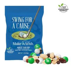 Golf - 2 Oz Eco-Digibag, Full Color, M&m's Trail Mix