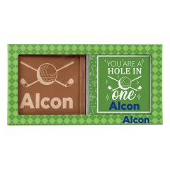 Golf - Square Bar- 2 Pack With Etched Bar