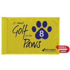 Golf Flag With Tube Double-Sided