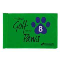 Golf Flag With Tube Single-Sided