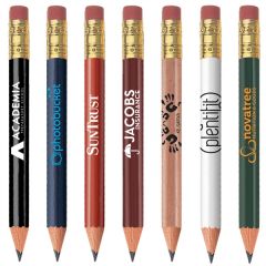 Golf Pencil - Round With Eraser