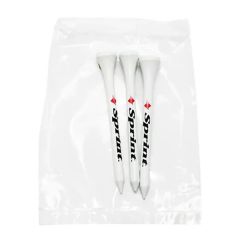 Golf Tee Poly Packet With 3 Tees