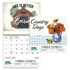Good Value Country Days - Stapled Calendar