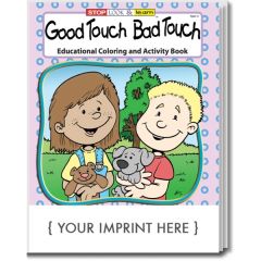 Good/Bad Touch Coloring And Activity Book