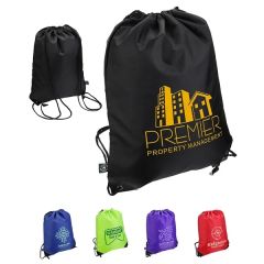 Grab N Go rPET Budget Drawstring Backpack