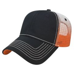 Gradient Screen Print Mesh Cap Closeout