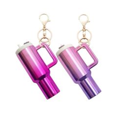 Gradient Water Cup Keychain