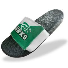 Graphic Slide With Adjustable Strap and Super Soft Sole