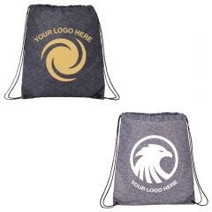 Graphite Oriole Drawstring Bag