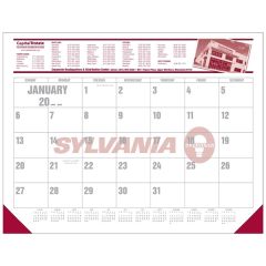 Gray Desk Calendar