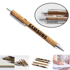 Greenwrite - Palma Cork Pen 5.5 Inch X 0.6 Inch