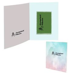 Greeting Card With Microfiber PVC Pouch