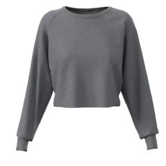 Greyson Women's Blank Aspen Cropped Crewneck