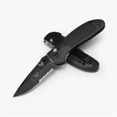 Benchmade Griptilian Black Grivory Drop-Point Knife