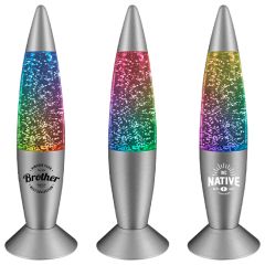 Groovy Glitter Lamp USB Mood Light