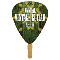 Guitar Pick Hand Fan