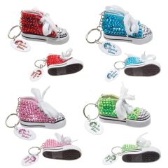 Gym Shoe Bling Keytag