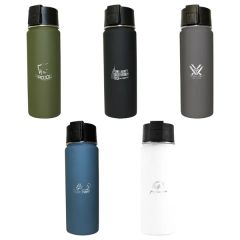 Halcyon 20 Oz Sport Bottle W/ Push Button Lid, Laser Engr