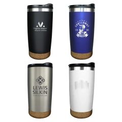Halcyon 20 Oz Cork Bottom Tumbler, Laser Engraved, Large