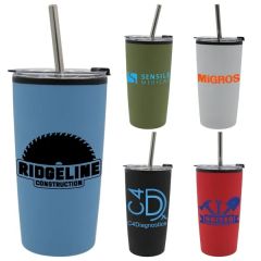 Halcyon 20 Oz Niagara Tumbler With Stainless Straw/Flip Top