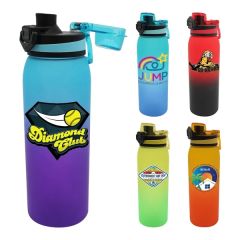Halcyon 30 Oz Ombre Sport Bottle, Full Color Digital
