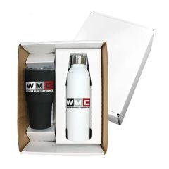 Halcyon Tumbler & Deluxe Bottle Gift Set, Full Color Digit
