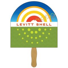 Half Moon Fast Hand Fan - 1 Day