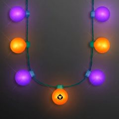 Halloween Light Globes Party Necklace