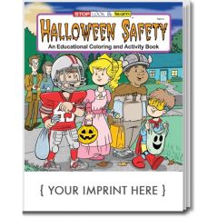 Halloween Safety Coloring And Activity Book