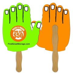 Hand Hand Fan Full Color 2 Sides