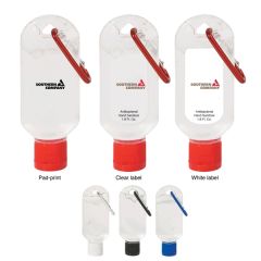 Hand Sanitizer With Carabiner