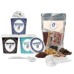 Handcrafted Ice Cream W/ Ice Cream Topping Kit - 3 Pt Bundle