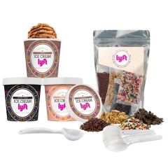 Handcrafted Ice Cream W/ Ice Cream Topping Kit - 3 Pt Bundle