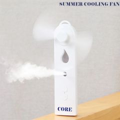 Handheld Cooling Fan With Mist
