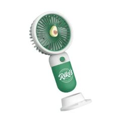 Handheld Mini Cartoon Fan With A Base