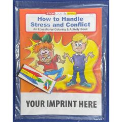 Handling Stress And Conflict Coloring Book Fun Pack
