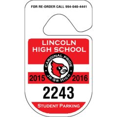 Hang Tag - 0.015 Inch Rounded