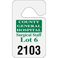 Hang Tag - Reflective Standard