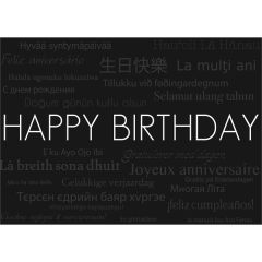 Happy Birthday Greeting Card 5 Inch X 7 Inch