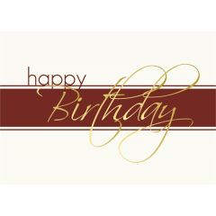 Happy Birthday Greeting Card 5 Inch X 7 Inch