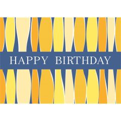 Happy Birthday Greeting Card 5 Inch X 7 Inch