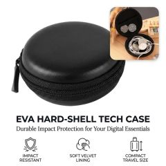 Hard EVA Earphone Organizer Case