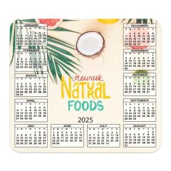 Hard Surface Calendar Mouse Pads With U-Shape Calendar