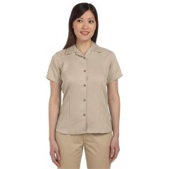 Harriton Ladies' Bahama Cord Camp Shirt